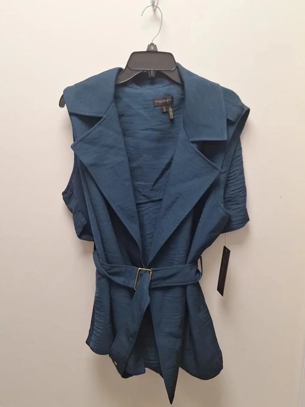 Donna Karan NY Women's Coat Vest Size XL ORG $52 RackD18